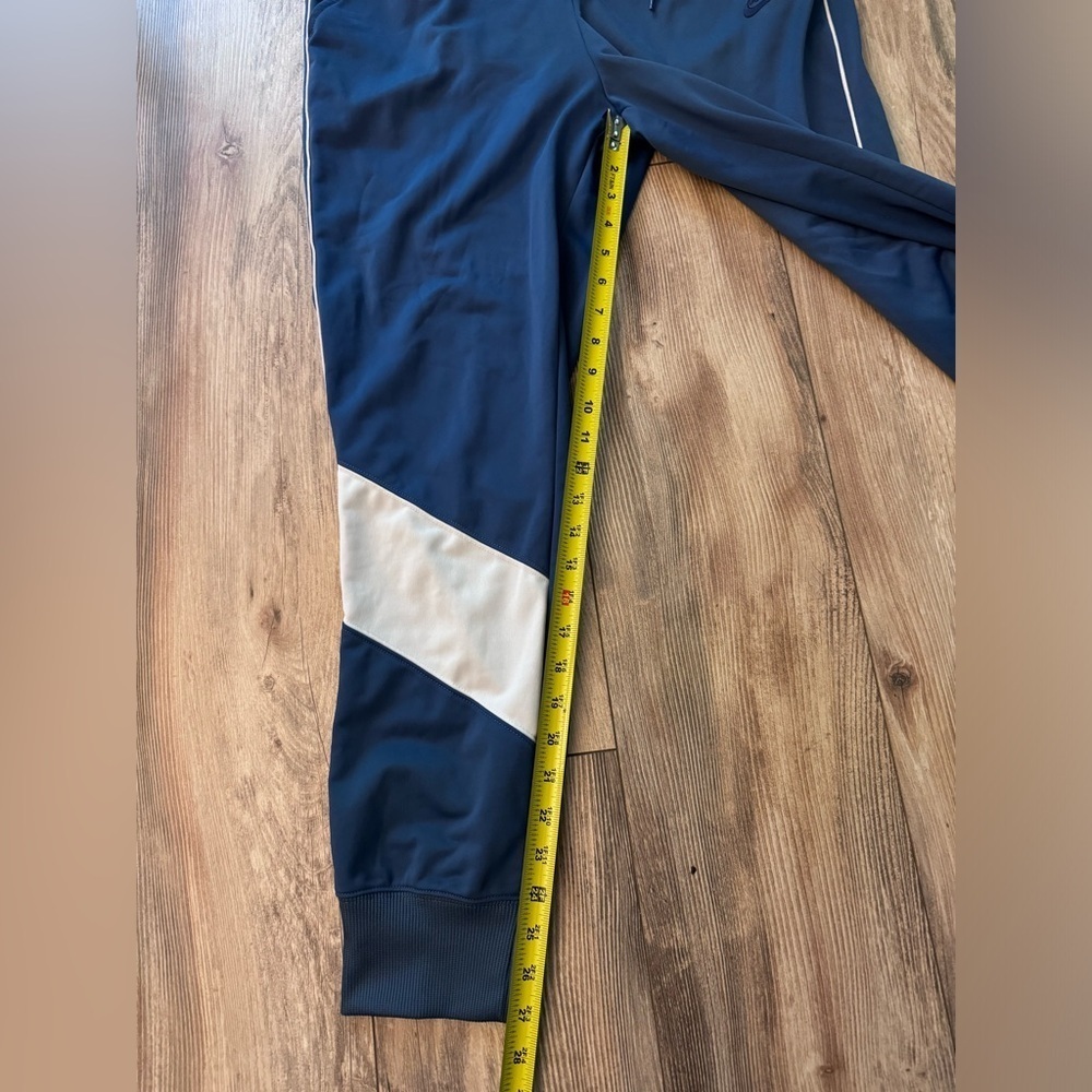 Nike Sportswear Heritage Track Pant Women’s Size L Blue & White CD4152-469 NWT - Picture 5 of 7